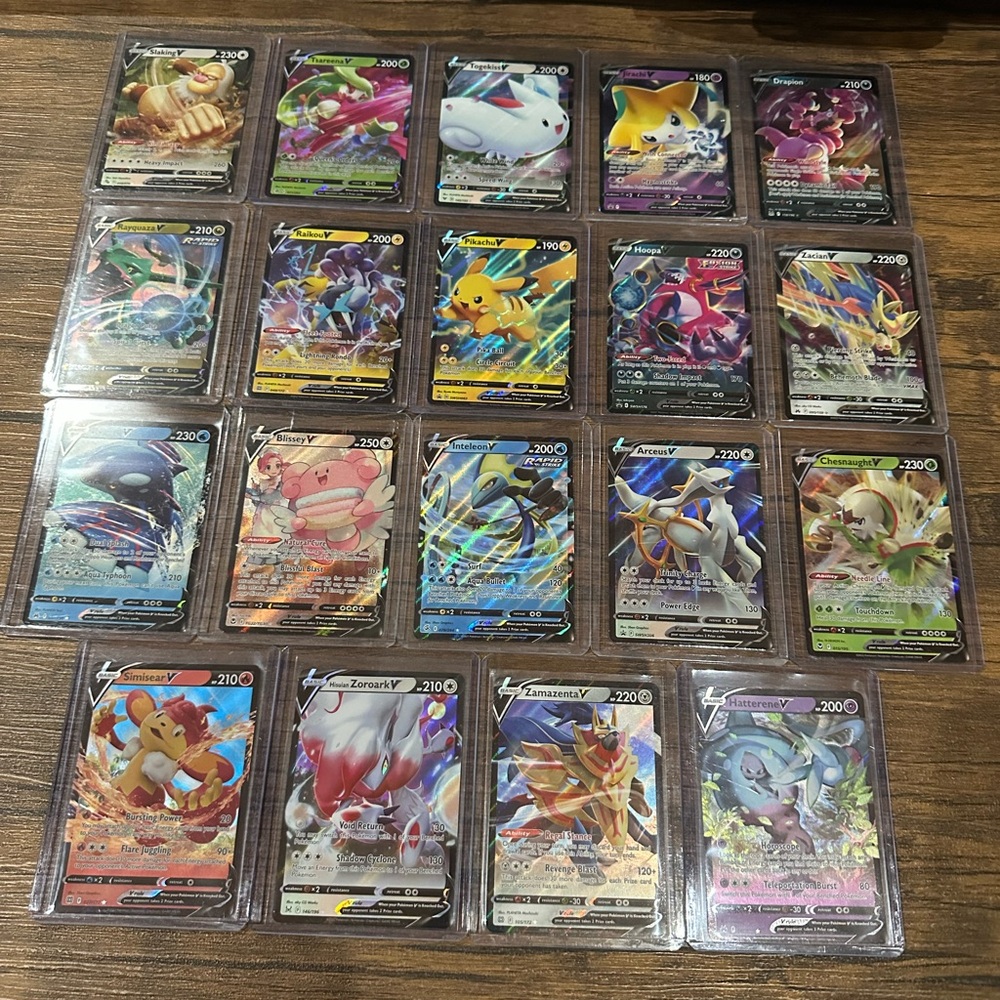 Pokemon V Trading Cards Collection / Lot